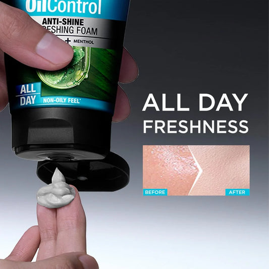 GARNIER OIL CONTROL ANTI-SHINE FACE WASH 100ML