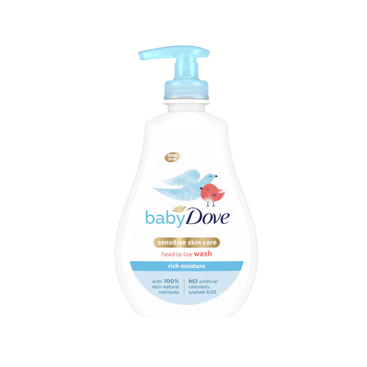 DOVE BABY HEAD TO TOE WASH 400ML PUMP