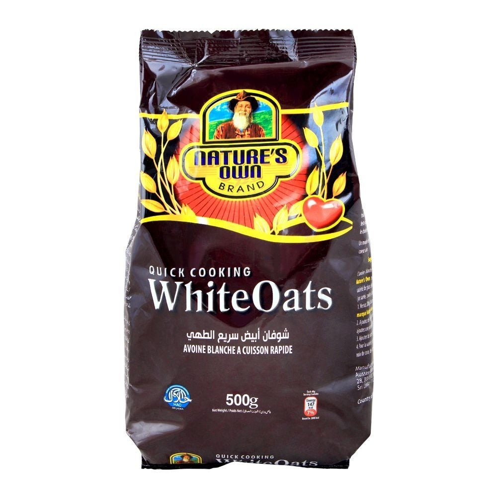 Nature's Own White Oats 500g