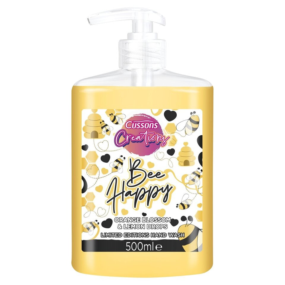 Cussons Creations Bee Happy Orange & Lemon Handwash