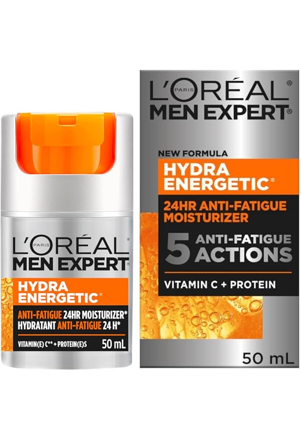 L'OREAL PARIS Men Expert Hydra Energetic Face Cream With Vitamin C + 50Ml