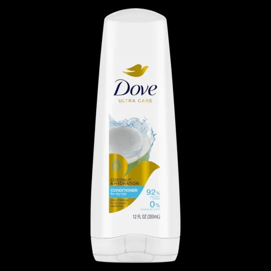 Dove Ultra Care Coconut & Hydration Condition 355 ML made in usa