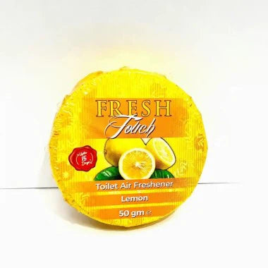 FRESH TOUCH TOILET AIR FRESHENER HANGER LEMON