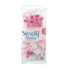 Gillete Simply Venus Razors 5 pc