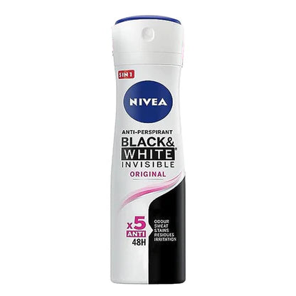 Nivea Black & White Body Spray 150ml