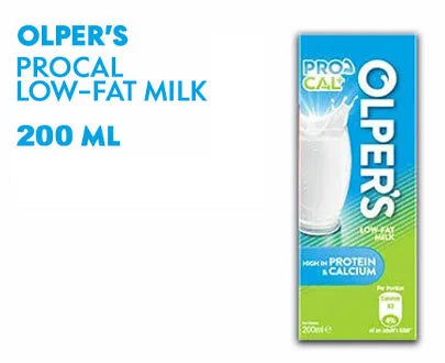 OLPER PROCAL LOW FAT MILK 200ML