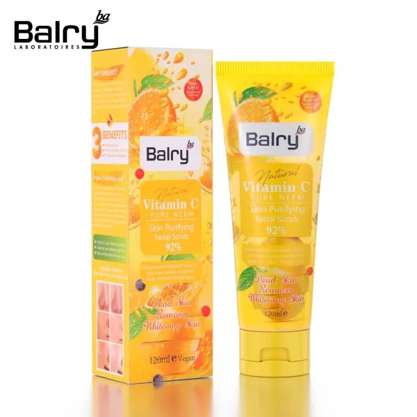 Balry Exfoliation Smoothing Renewal Cleansing Radiance Orange Zest Exfoliating Scrub