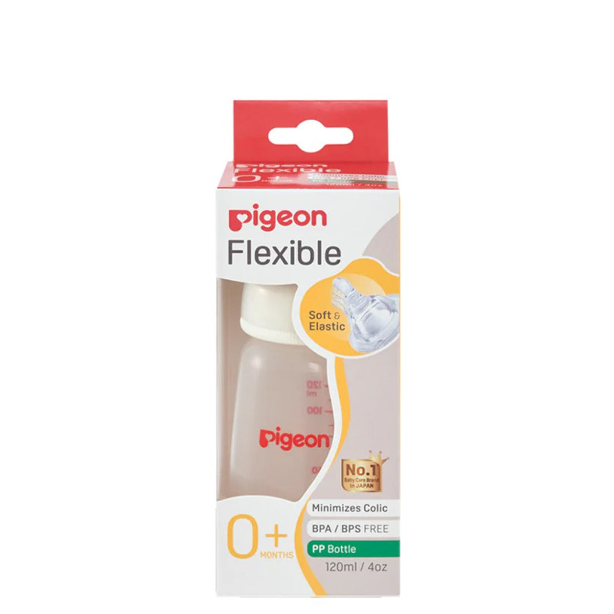 Pigeon Flexible Feeding Bottle