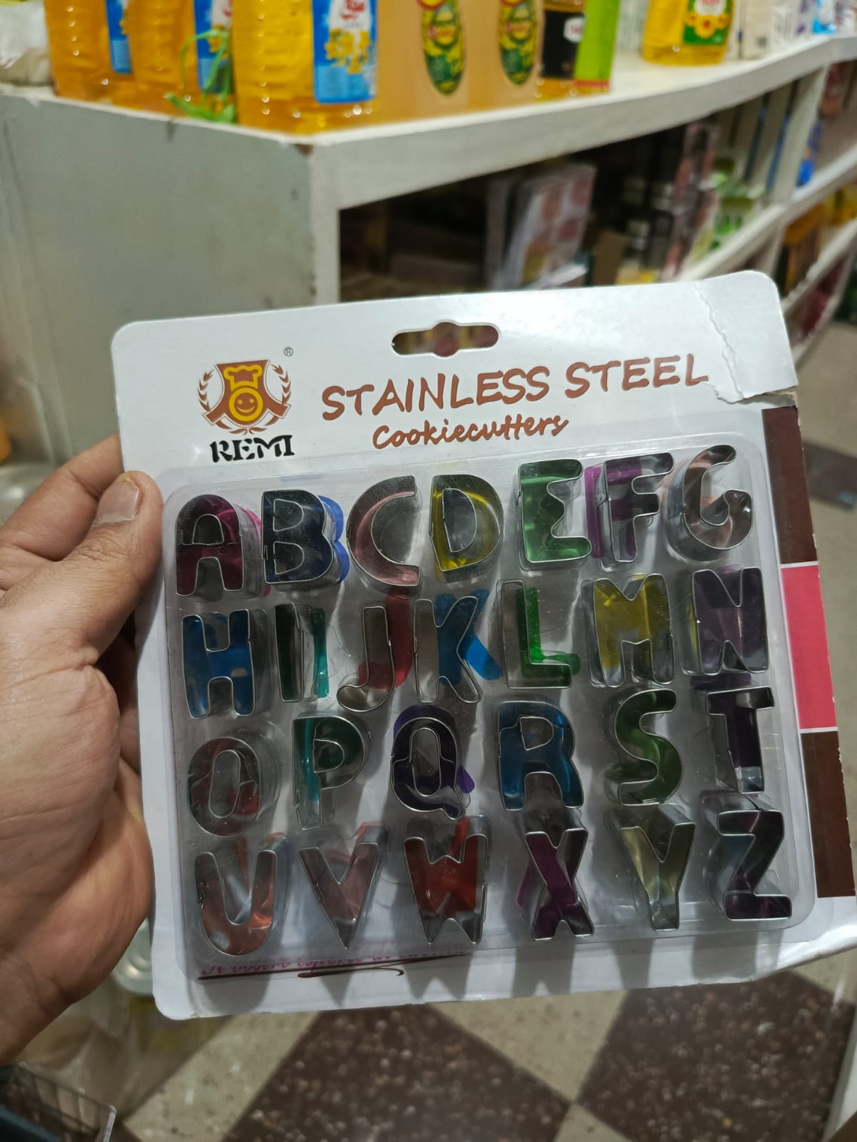 Stainless steel cookie cutters