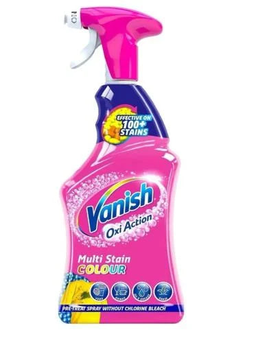 Vanish Oxi Action Fabric Multi Stain Colour Remover Spray 500ml