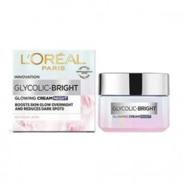 LOREAL GLYCOLIC-BRIGHT GLOWING NIGHT CREAM 50ML