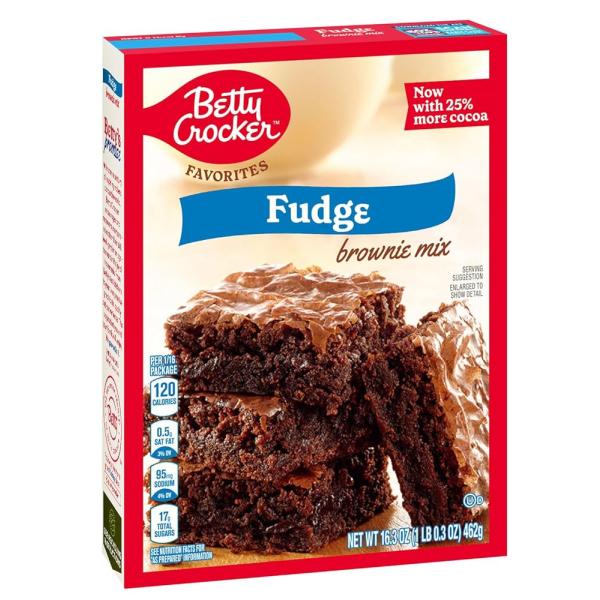 Betty Crocker Fudge Brownie Mix - 462g