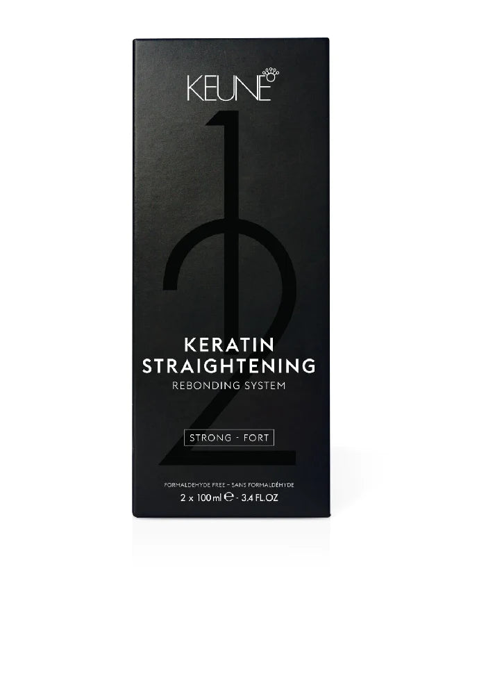 Keune keratin straightening rebonding system best sale