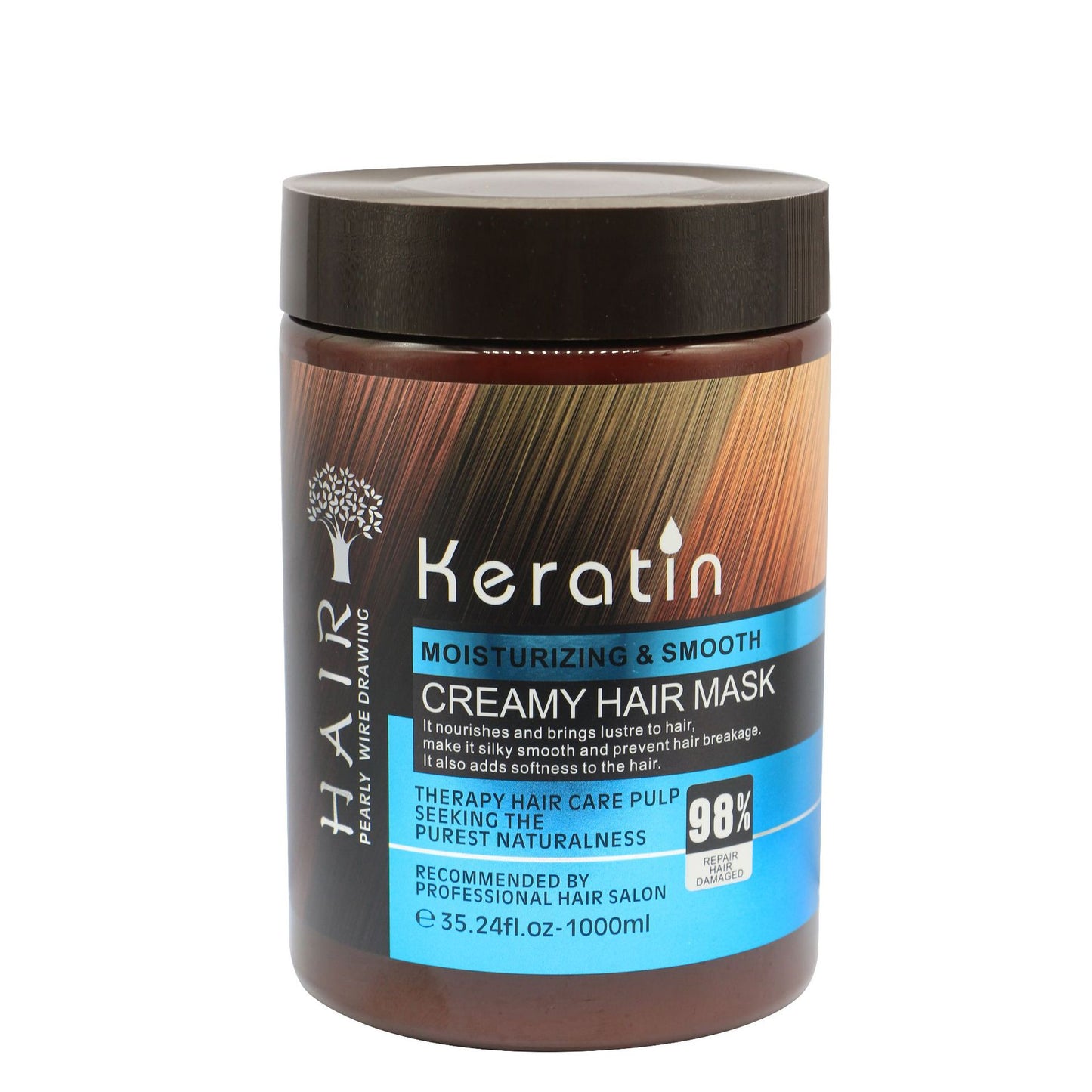 Keratin Hair Mask Jar 1000Ml