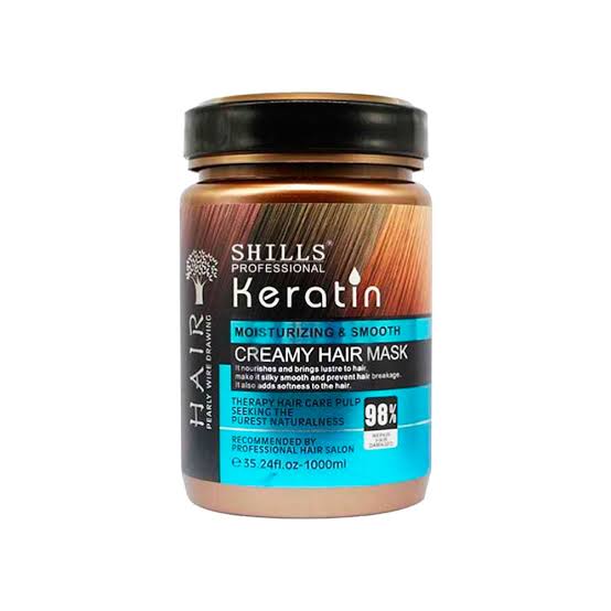 Keratin Hair Mask Jar 1000Ml
