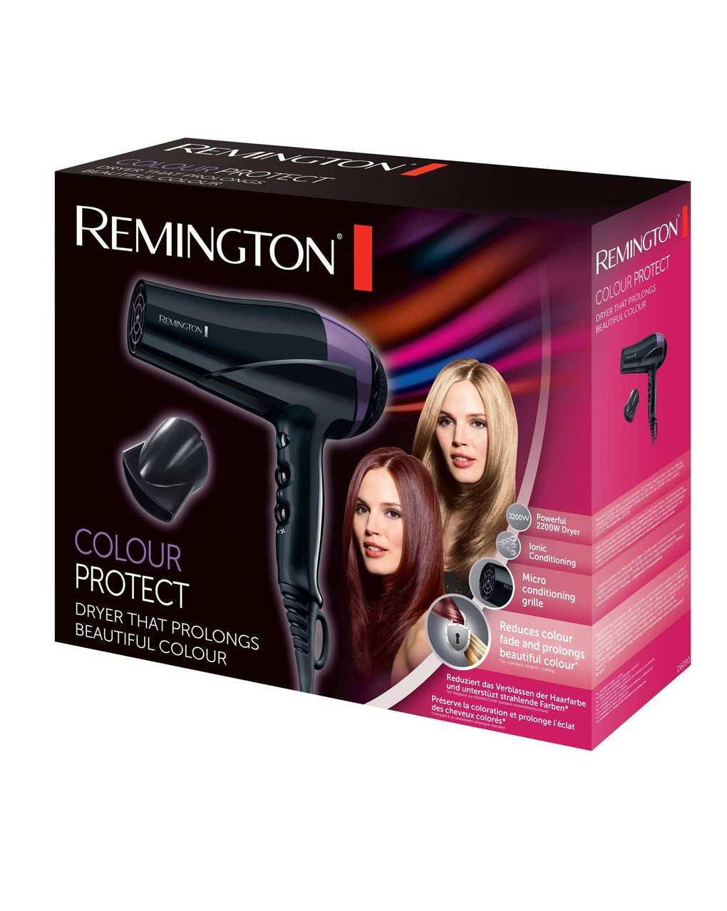 Remington Color Protect Hair Dryer 220W d-6090
