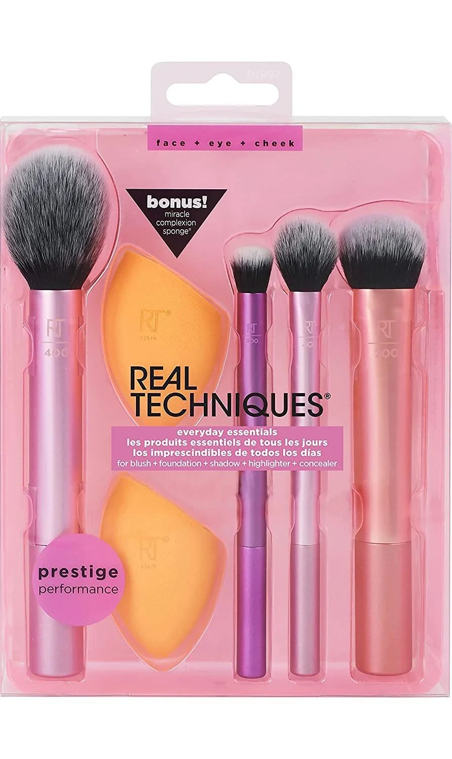 Real Techniques Everyday Essentials Makeup Brush Kit