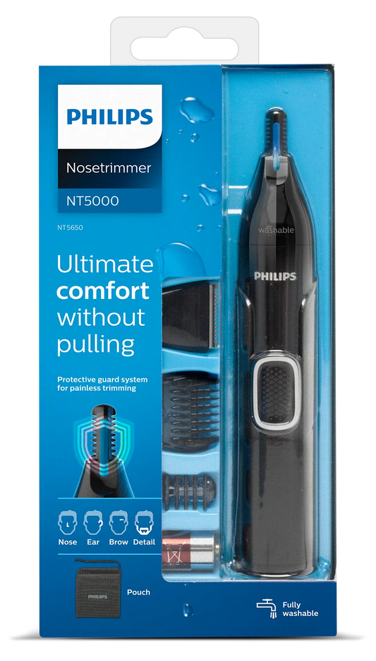 Nose trimmer series 5000 Nose, ear, eyebrow & detail trimmer NT5650/16 | Philips