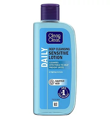 Clean and Clear Deep Cleansing Lotion For Sensitive Skin 200ML