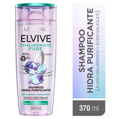 LOREAL ELVIVE HIALURONICO PURE SHAMPOO 370ML