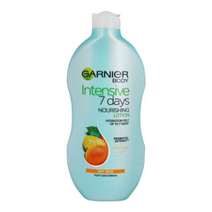 Garnier Body Intensive 7 Days Nourishing Body Lotion, For Dry Skin, Probiotic Extract + Mango Oil, 400ml