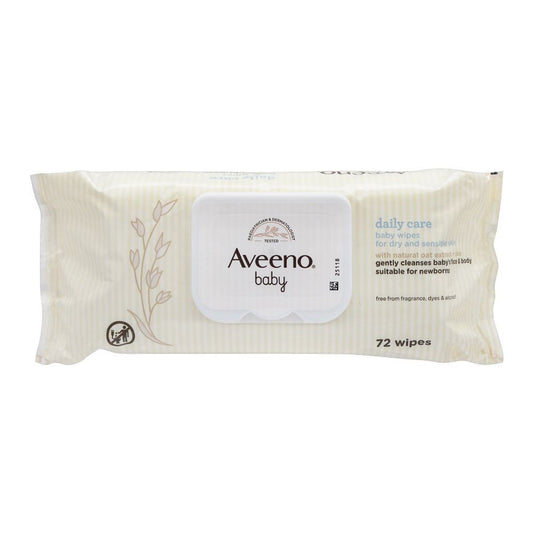 Aveeno Daily Care Face And Body Baby Wipes