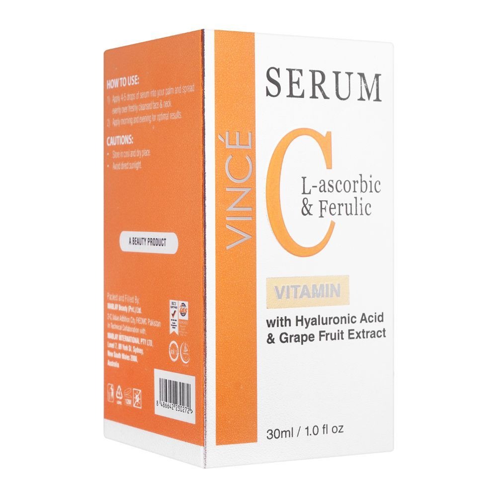 Vince Vitamin C L-Ascorbic & Ferulic Serum