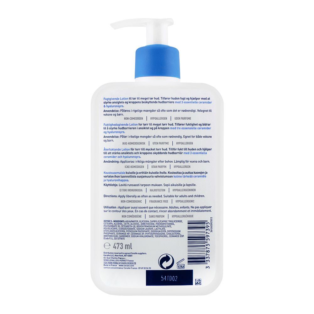 Cerave Moisturising Lotion 473Ml made in france
