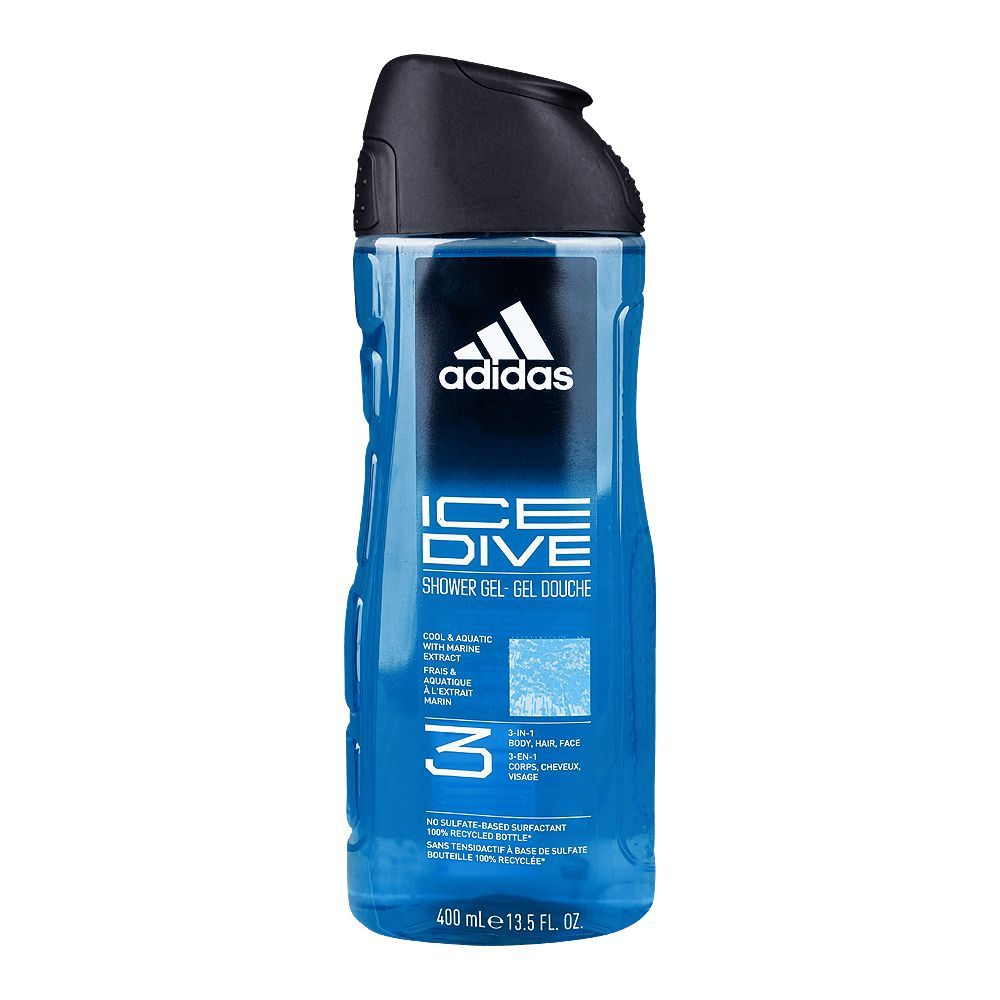 Adidas Men 3 In 1 Shower Gel Multi