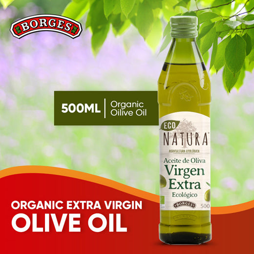 BORGES NATURA ORGANIC EXTRA VIRGIN OLIVE OIL 500ML