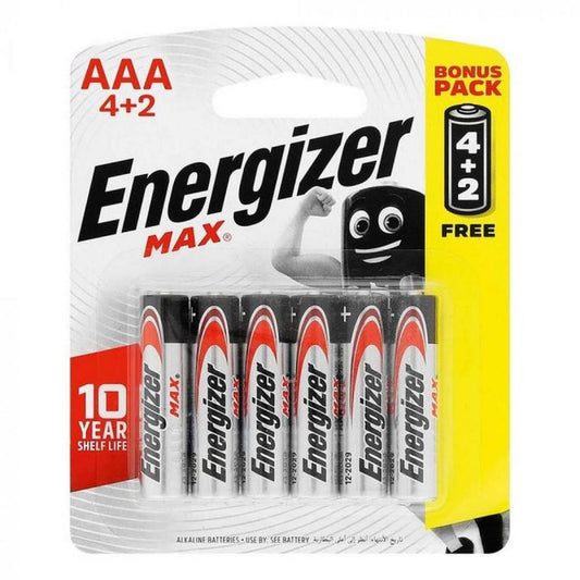 Energizer Max Cell AA4+2