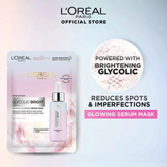 loreal glycolic -bright face mask