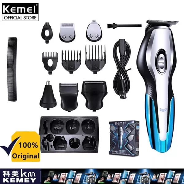 Kemei (KM-5031) 11-in-1 Hair Trimmer Super Grooming Kit