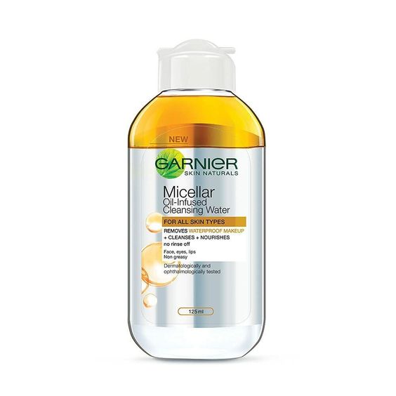 garnier micellar oil-infused cleansing water