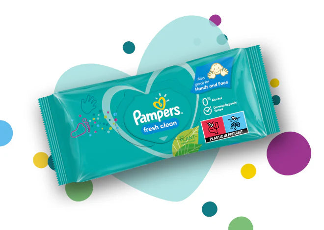 PAMPERS BABY WIPES 52PC