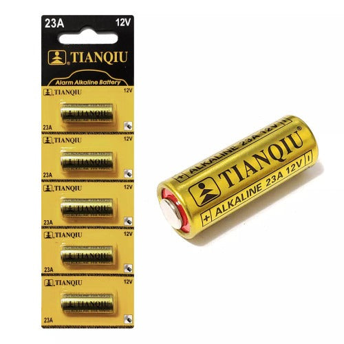 TIANQIU 23A 12V Alkaline 5PC