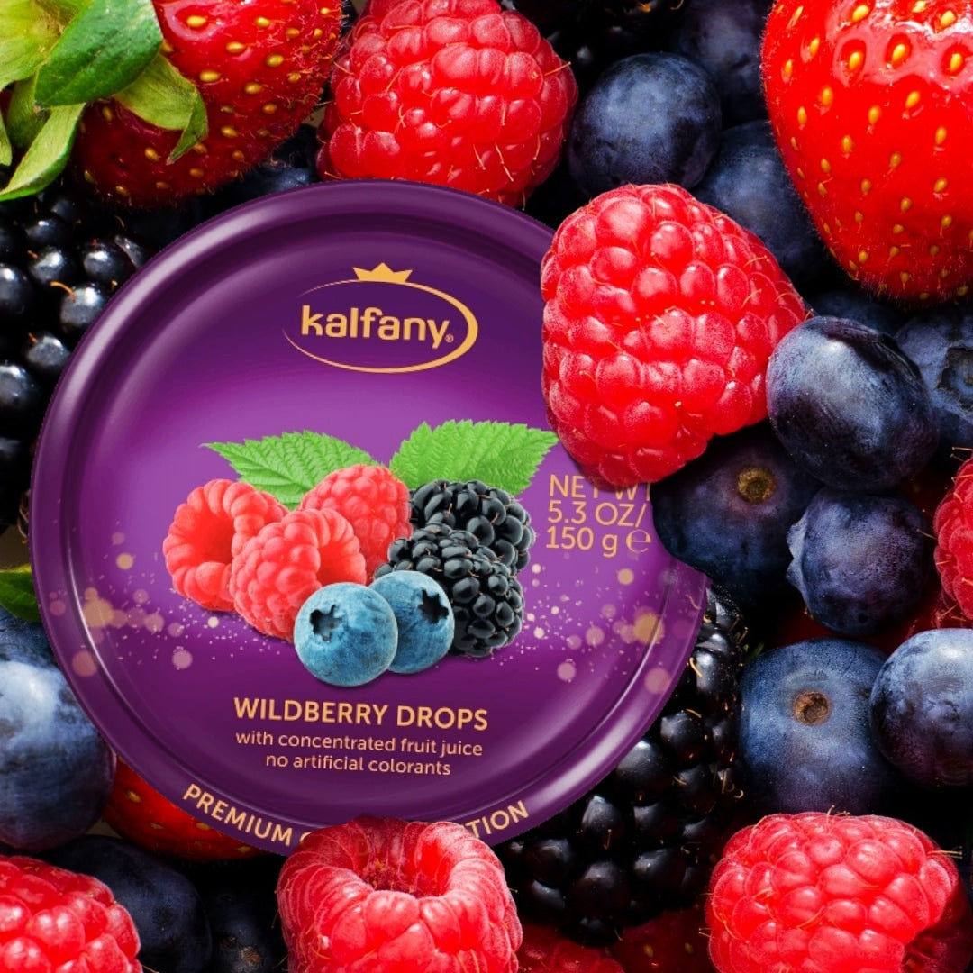 KALFANY WILDBERRY DROPS CANDY 150G