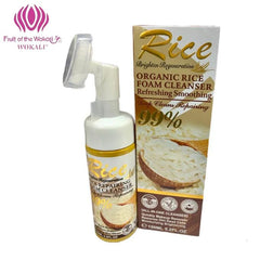 Wokali Organic Rice Foam Cleanser Refreshing Soothing 99%