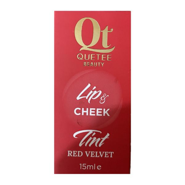 Quetee Lips and Cheeks Tints water proof lips tint cheek tint 15ml