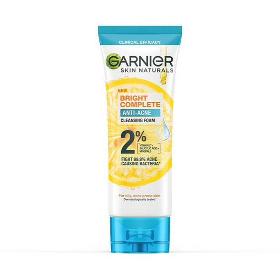 Garnier Anti-Acne Cleansing Foam 100ml