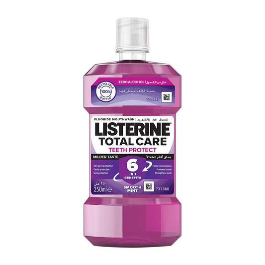 Listerine Total Care Zero Smooth Mint Mouthwash 250ml