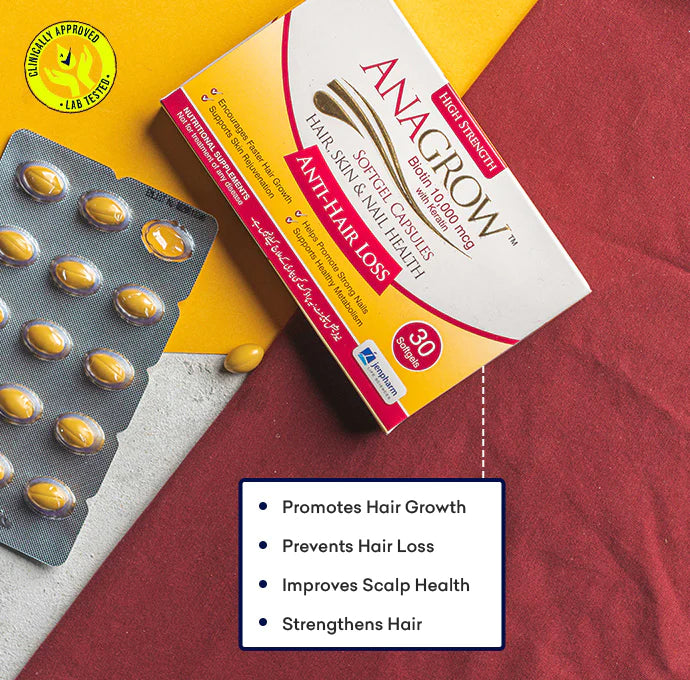 ANAGROW BIOTIN TAB 30PC