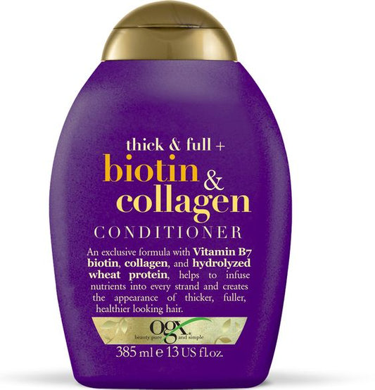 OGX Thick & Full Biotin & Collagen Conditioner|385 ml