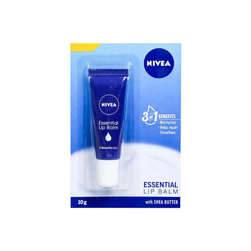 Nivea Essential Lip Balm 3 Benefits In 1