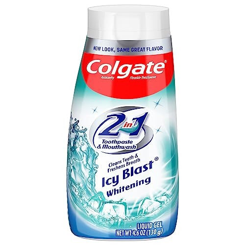 Colgate 2-in-1 Whitening Toothpaste Gel and Mouthwash