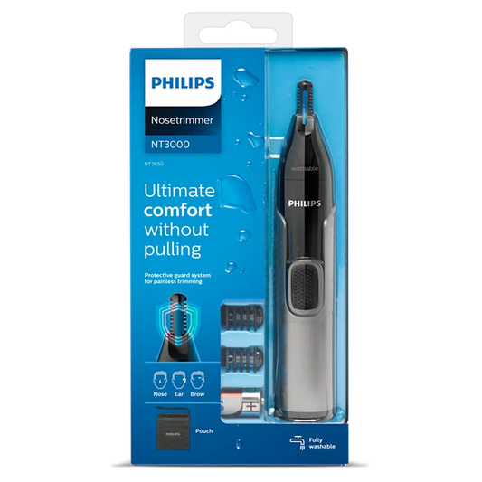 Nose trimmer series 3000 Nose, ear & eyebrow trimmer NT3650/16 | Philips