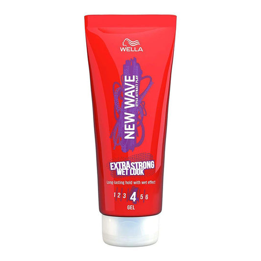 Wella New Wave Extra Strong Wet Look Long Lasting Hold Gel