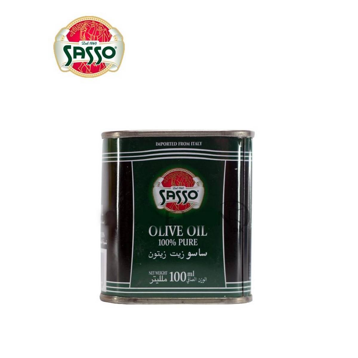 SASSO OLIVE OIL TIN 100ml