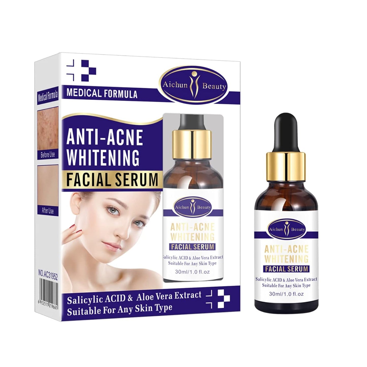 AICHUN BEAUTY Anti-Acne Facial Serum 30ml