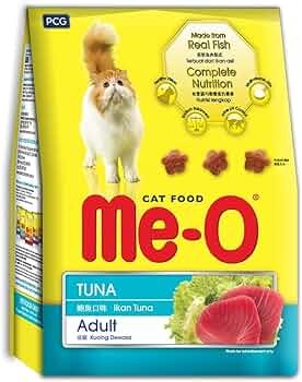 Me-O Adult Dry Cat Food, Tuna Flavour 1.2KG